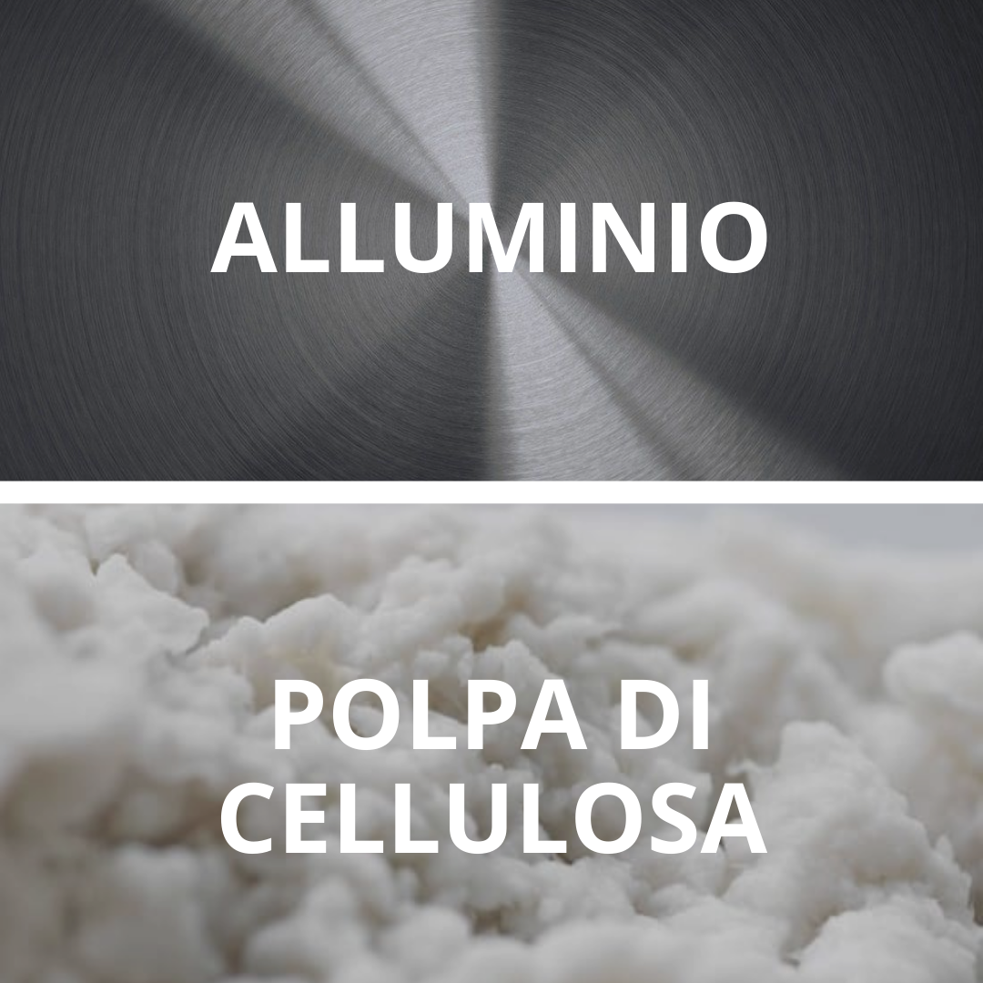 ALLUMINIO - POLPA DI CELLULOSA